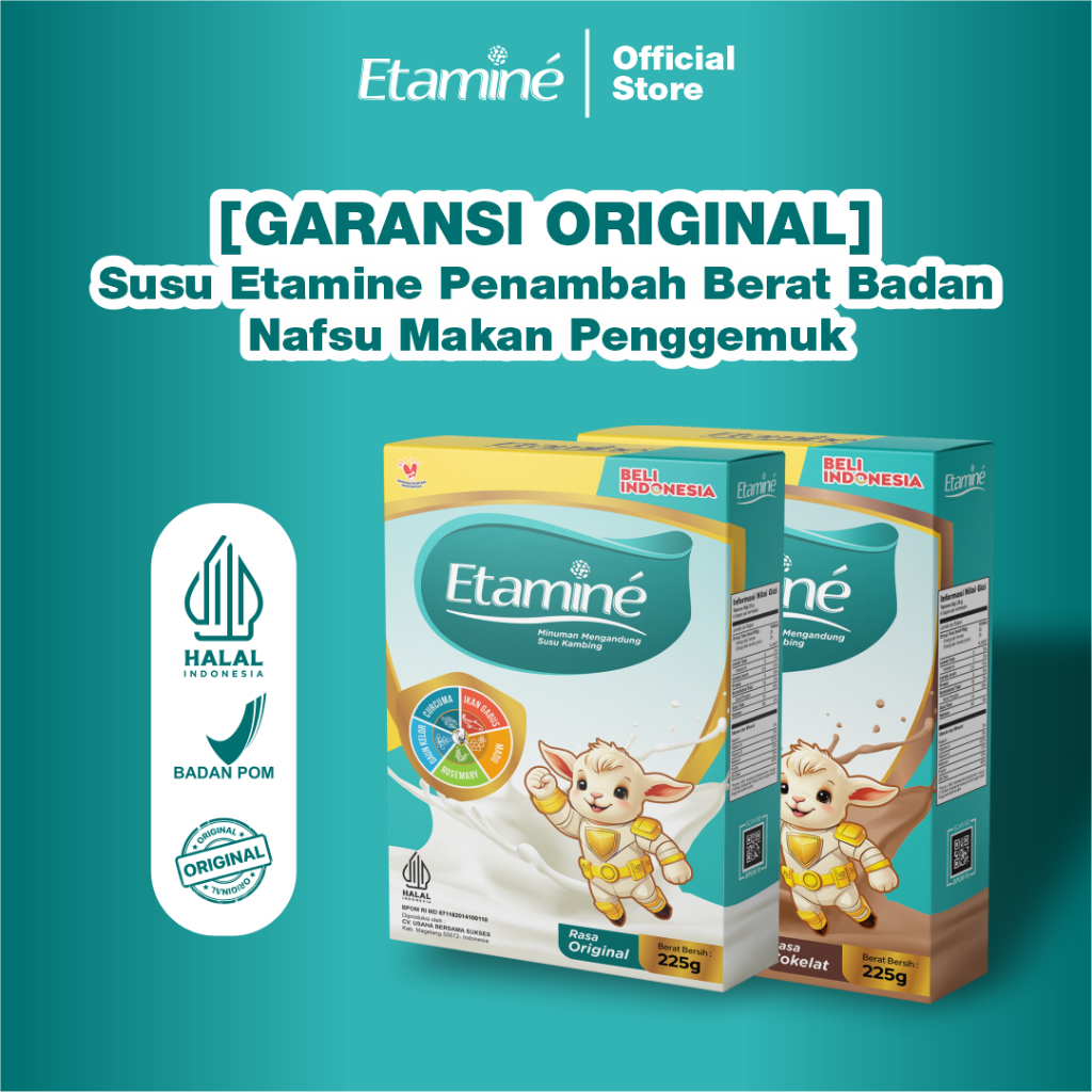 

[GARANSI ORIGINAL] Susu Etamine penambah berat badan nafsu makan penggemuk
