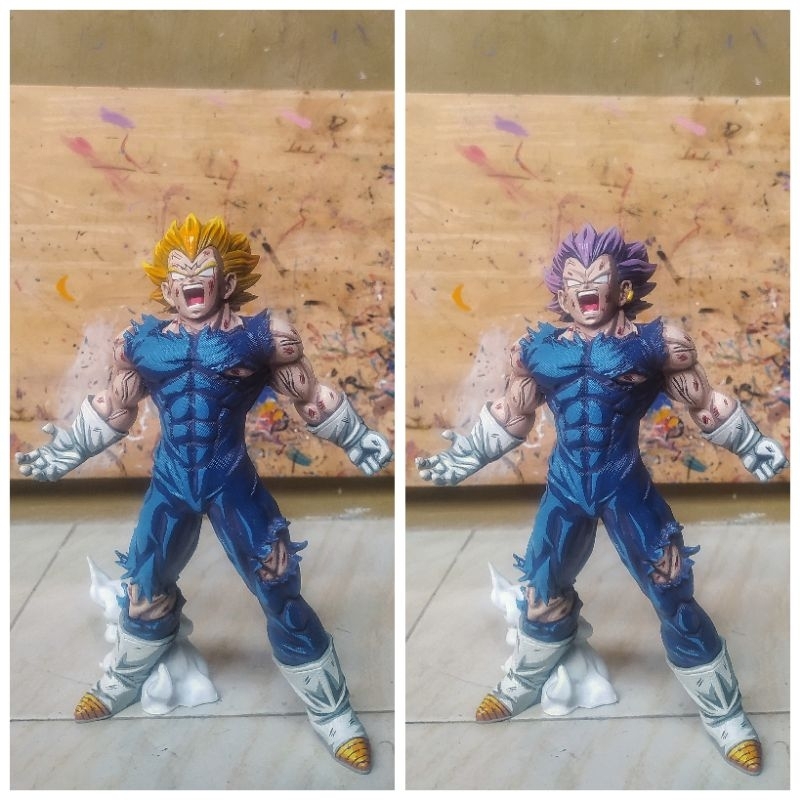 vegeta ultra ego / majin 2 kepala custom dragon ball dragonball