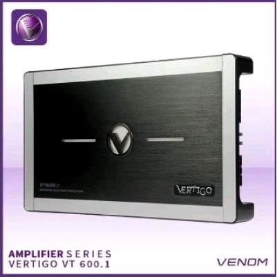 Power Amplifier Monoblock Venom Vertigo VT 600 1 - Power Monoblock Venom Vertigo VT 600 1 - Venom Ve