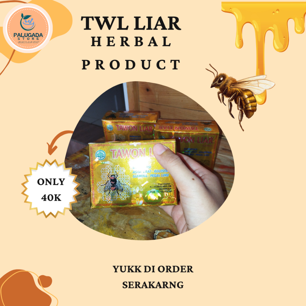 

TERLARIS TawOn Kun!ng gold (Liar) herbal alami asam urat