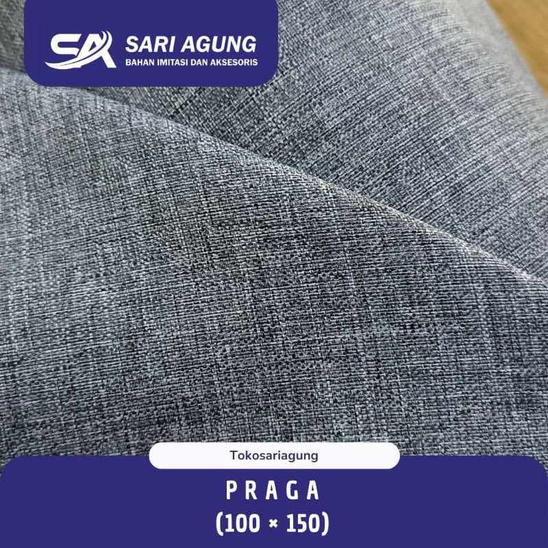 PRAGA CANVAS JEPANG (METER) KAIN CANVAS LINEN UNTUK SOFA BANTAL SOFA