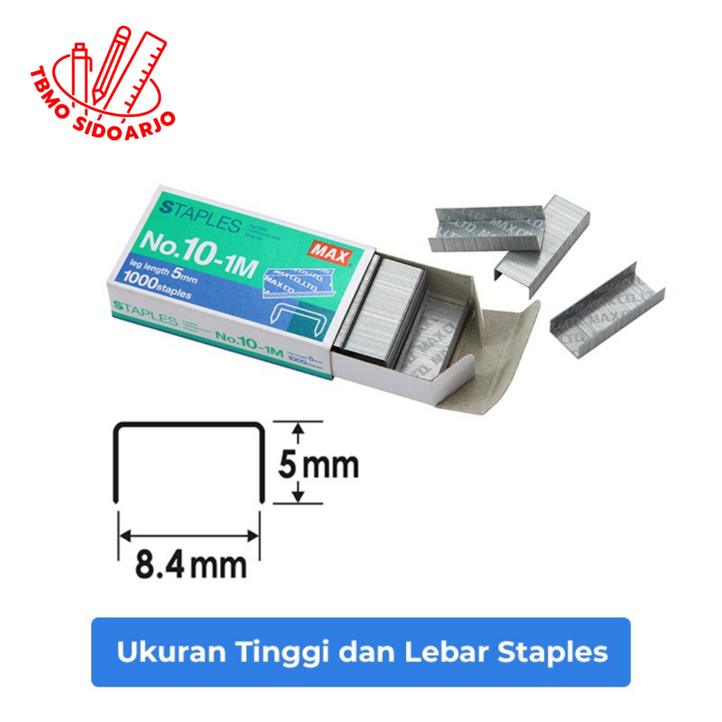 

TBMO Refill Staples / Isi Staples MAX No. 10