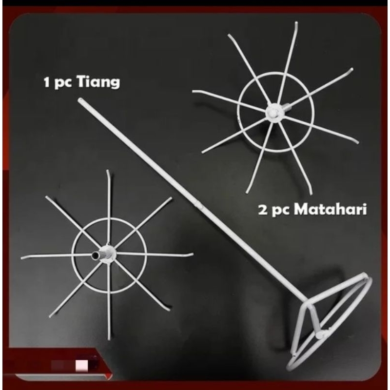 BmRh Termurah Rak Putar Aksesoris Etalase-Rak Gantungan Aksesoris-Rak Matahari putar 2 susun dan 3