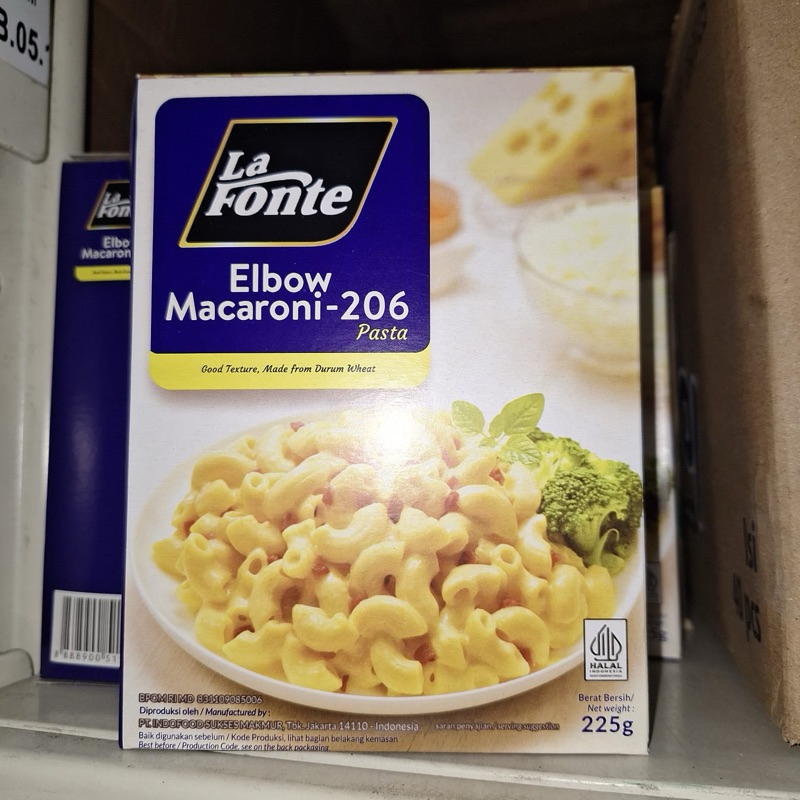 

La Fonte ELBOW MACARONI 206 225gram