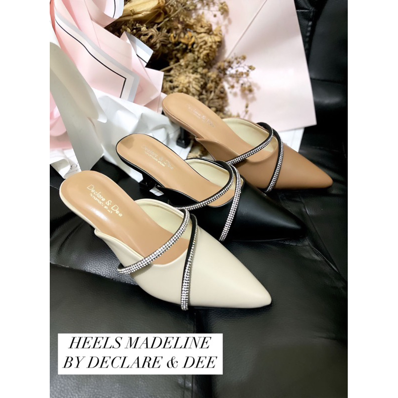 Declare&Dee Madeline Heels Pengantin Wanita Premium Mewah Sendal Pesta Undangan