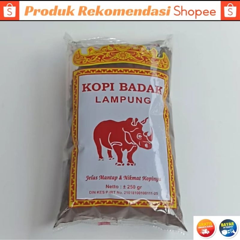 KOPI BADAK ASLI LAMPUNG 200gram