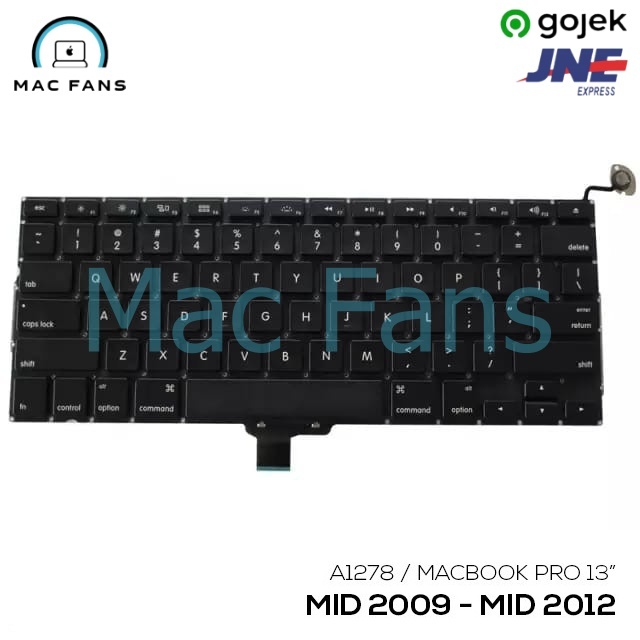 Keyboard MacBook Pro 13” A1278 2009 2010 2011 2012