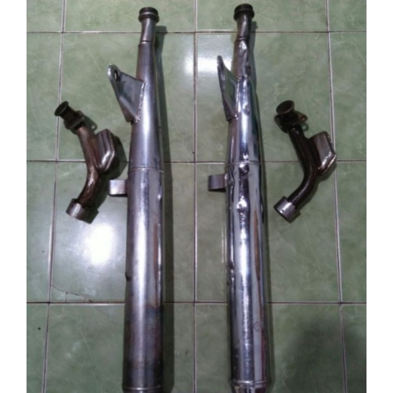 knalpot suzuki Rc100 standart original