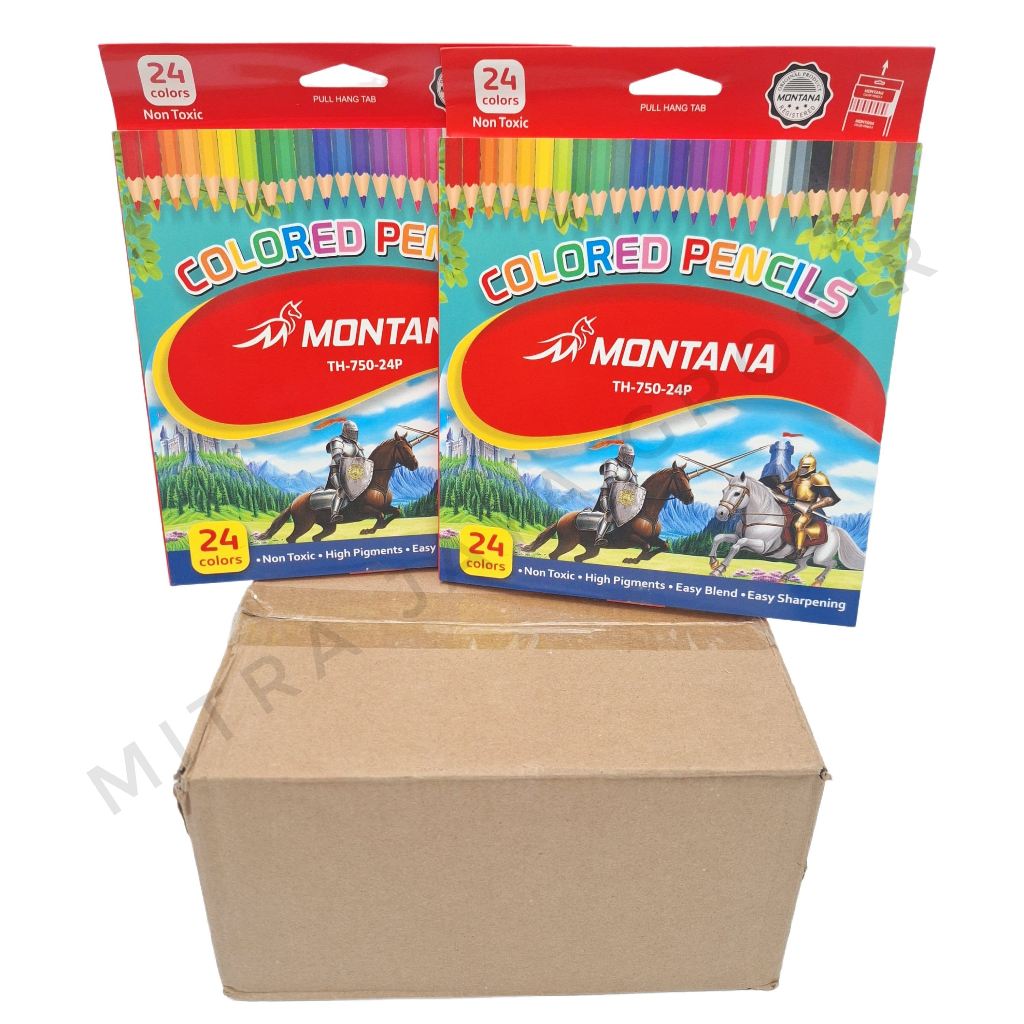 

1 Pak isi 12 Set Pensil Gambar MONTANA / Pensil Gambar MONTANA