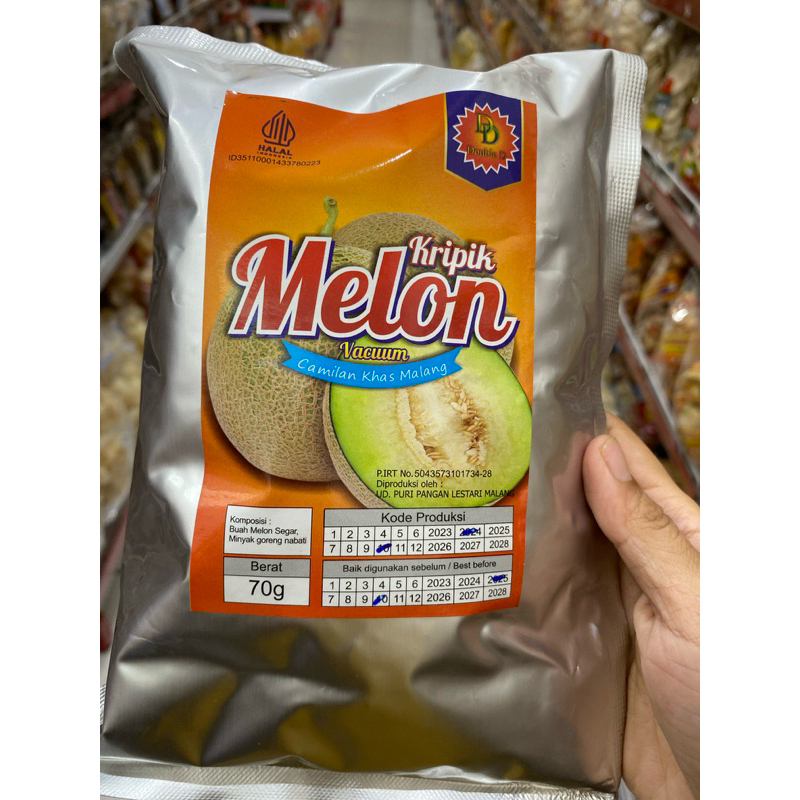 

Keripik Melon Berat 70 Gram