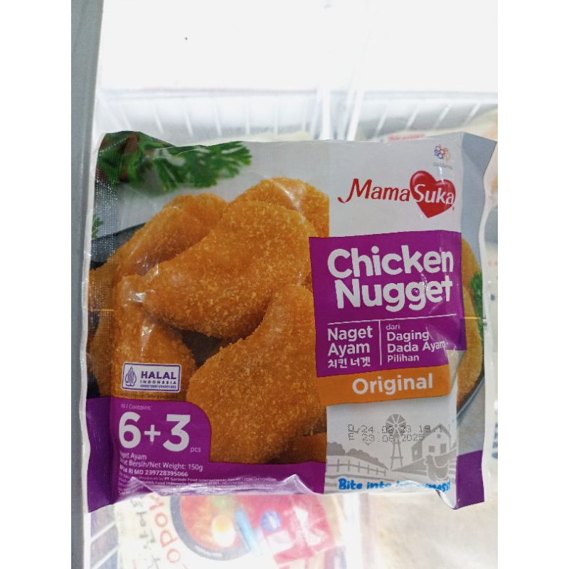 

Mamamsuka chiken nugget 150g