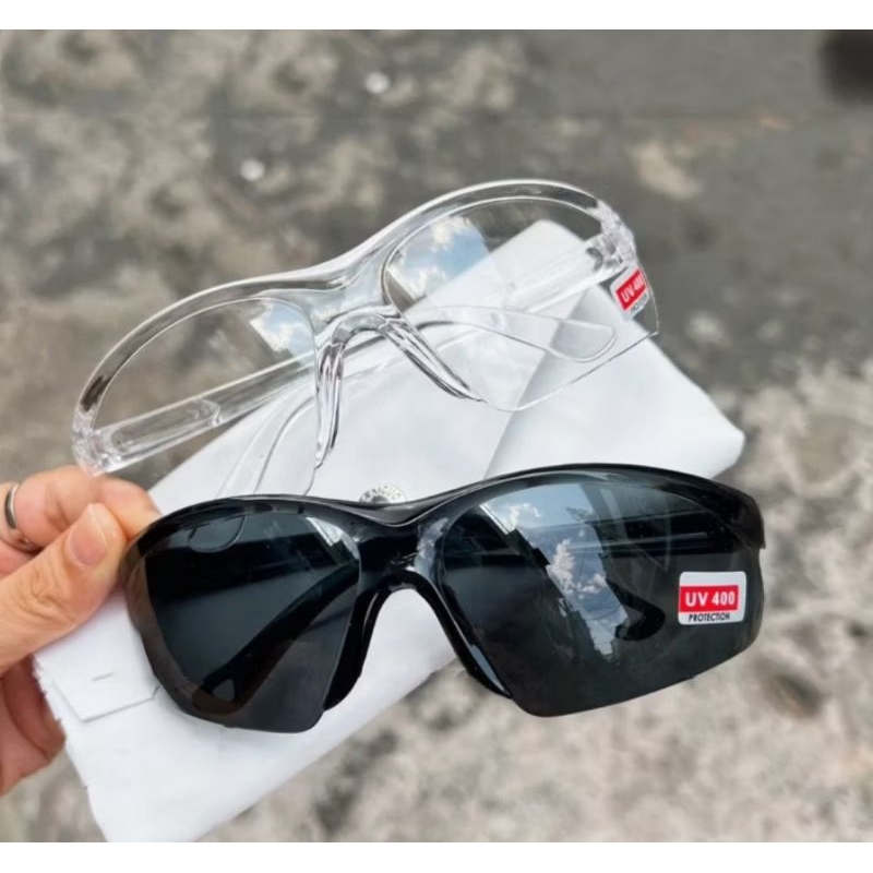 Kacamata Hitam PL-WW011 DEWASA  Kacamata Motor Pelindung Angin Korea Vintage Retro