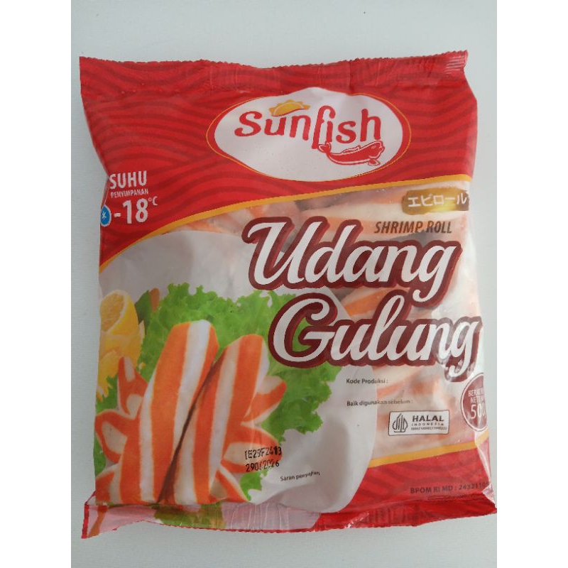 

Sunfish udang gulung - frozen food shrimp roll 500g