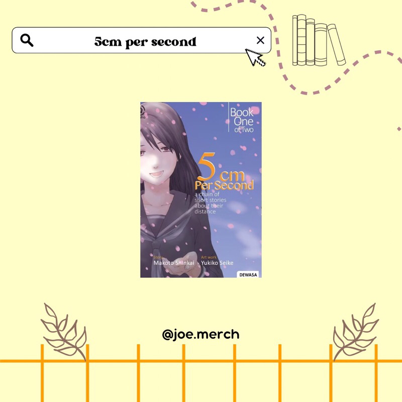 5cm per second