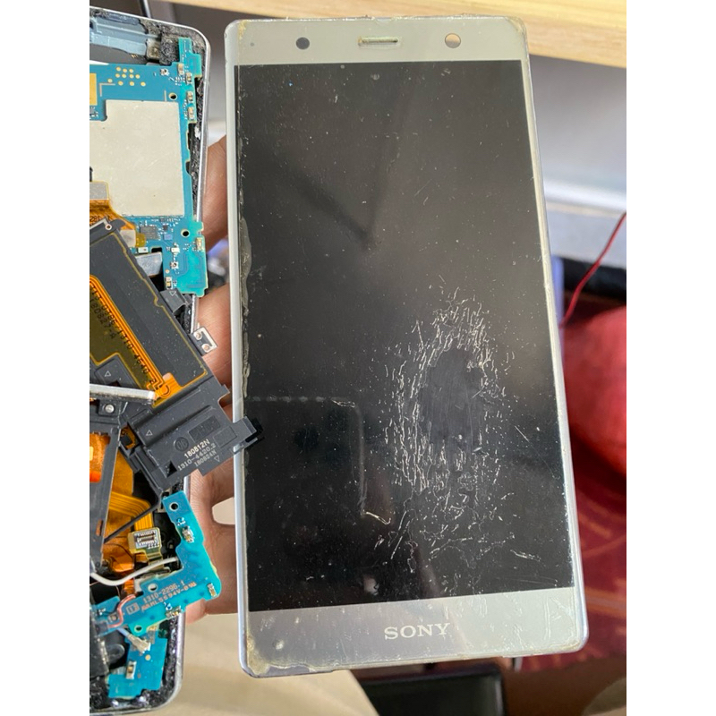 lcd xz2 premium original copotan mulus