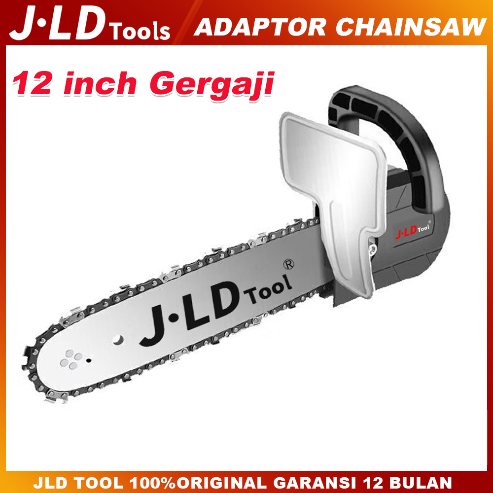 QH JLD 12'' Adapter chainsaw ke gerinda tangan Adaptor chainsaw gerinda konverter gergaji chainsaw