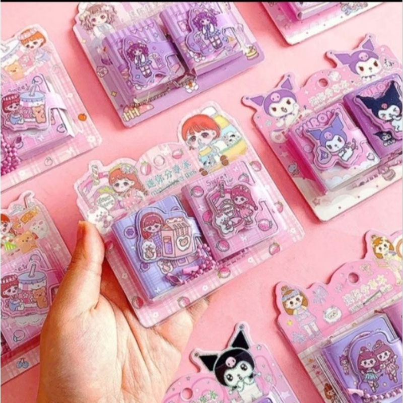

notebook mini unik notebook karakter lucu kartun Sanrio