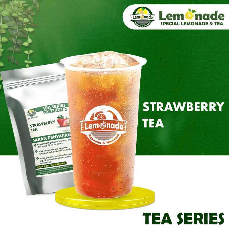 

BUBUK MINUMAN STRAWBERRY TEA 1KG PREMIX BESTSELLER