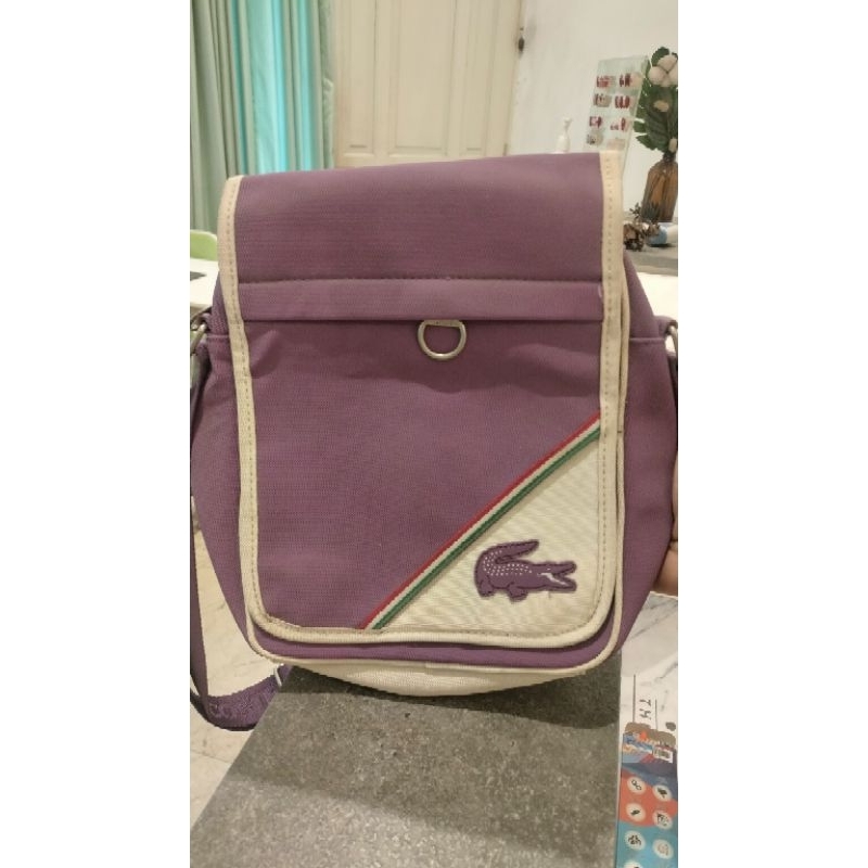 PREMIUM TAS SELEMPANG PRIA LACOSTE