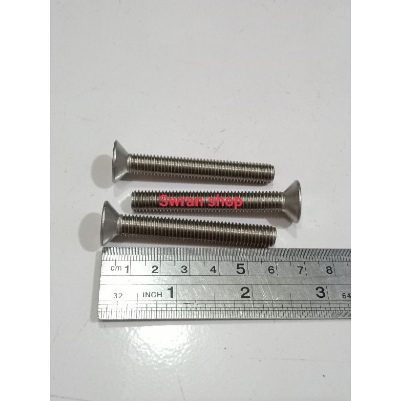 Baut Payung /JF baut 12 / 8mm X 60mm kunci L Stainless