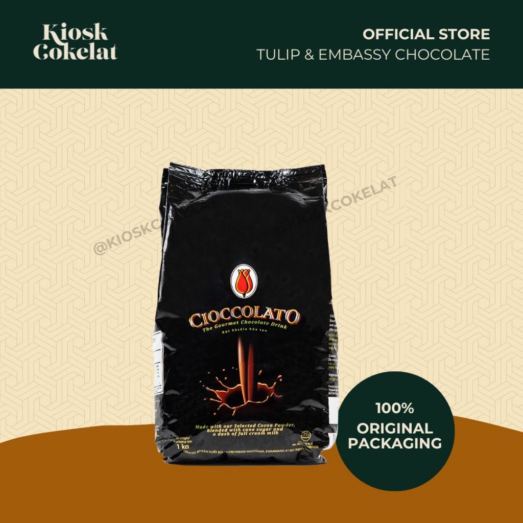 

junaidi_fahmi - cioccolato the gourmet drinking chocolate 1kg - bubuk coklat premium