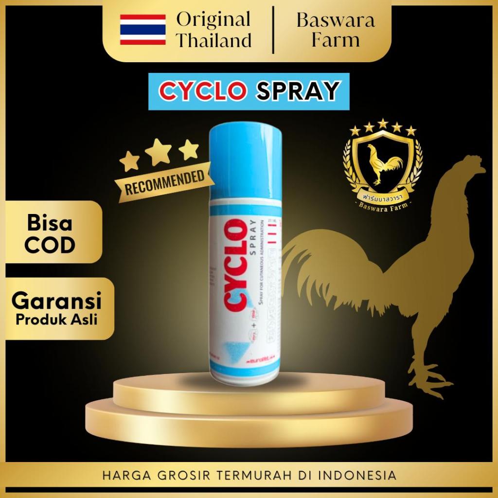 Cyclo Spray Impor Thailand Obat Luka Ayam