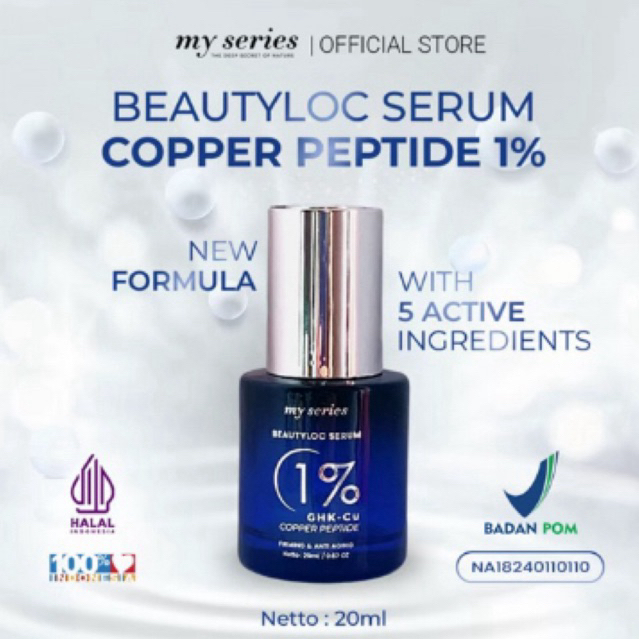 MY SERIES COPPER PEPTIDE 1% KEMASAN BARU