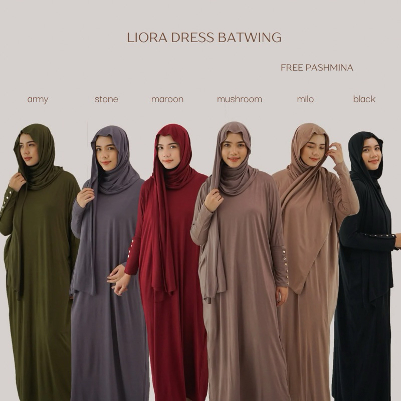 Restu Anggraini - Liora Dress Batwing