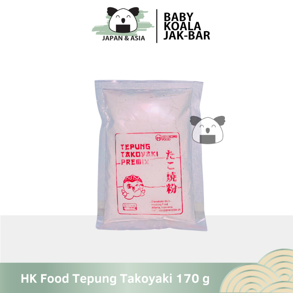 

HIROKING FOOD Tepung Takoyaki Premix 170 g--