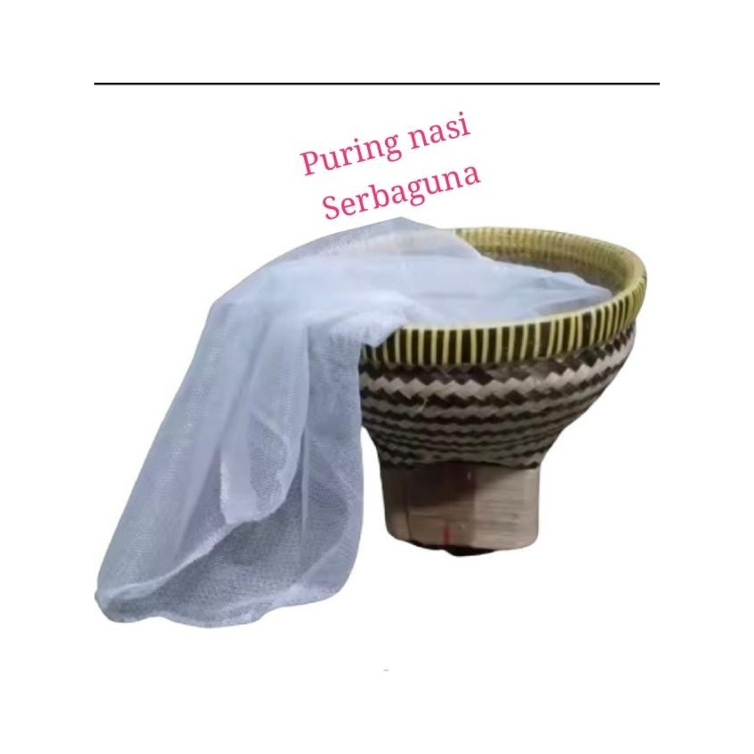 Kain - saringan - Kain Puring Nasi / Saringan Nasi Serbaguna