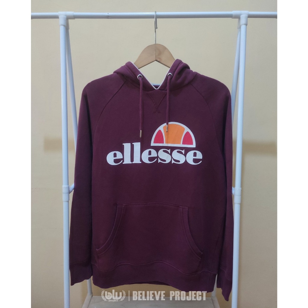 Hoodie Ellesse Maroon Original
