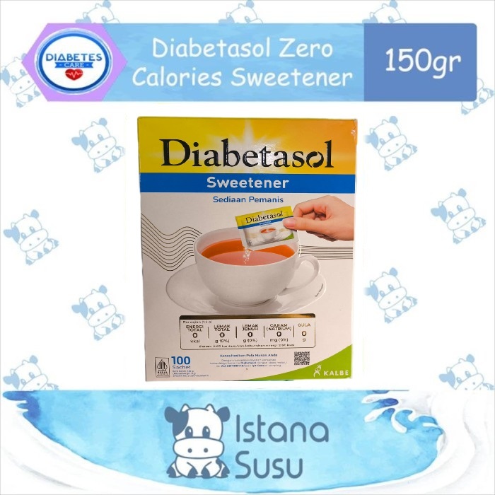 

Diabetasol Zero Calorie Sweetener 100 x 1,5 gr
