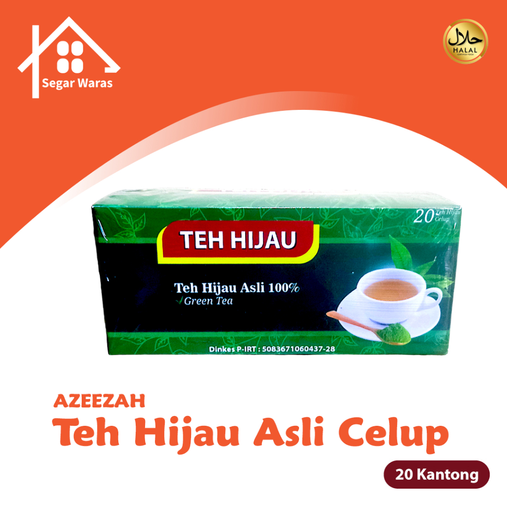 

Teh Hijau Celup AZEEZAH 100% dari Daun Teh Hijau Pilihan
