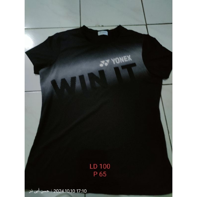 KAOS JERSEY YONEX ORIGINAL THRIFTING