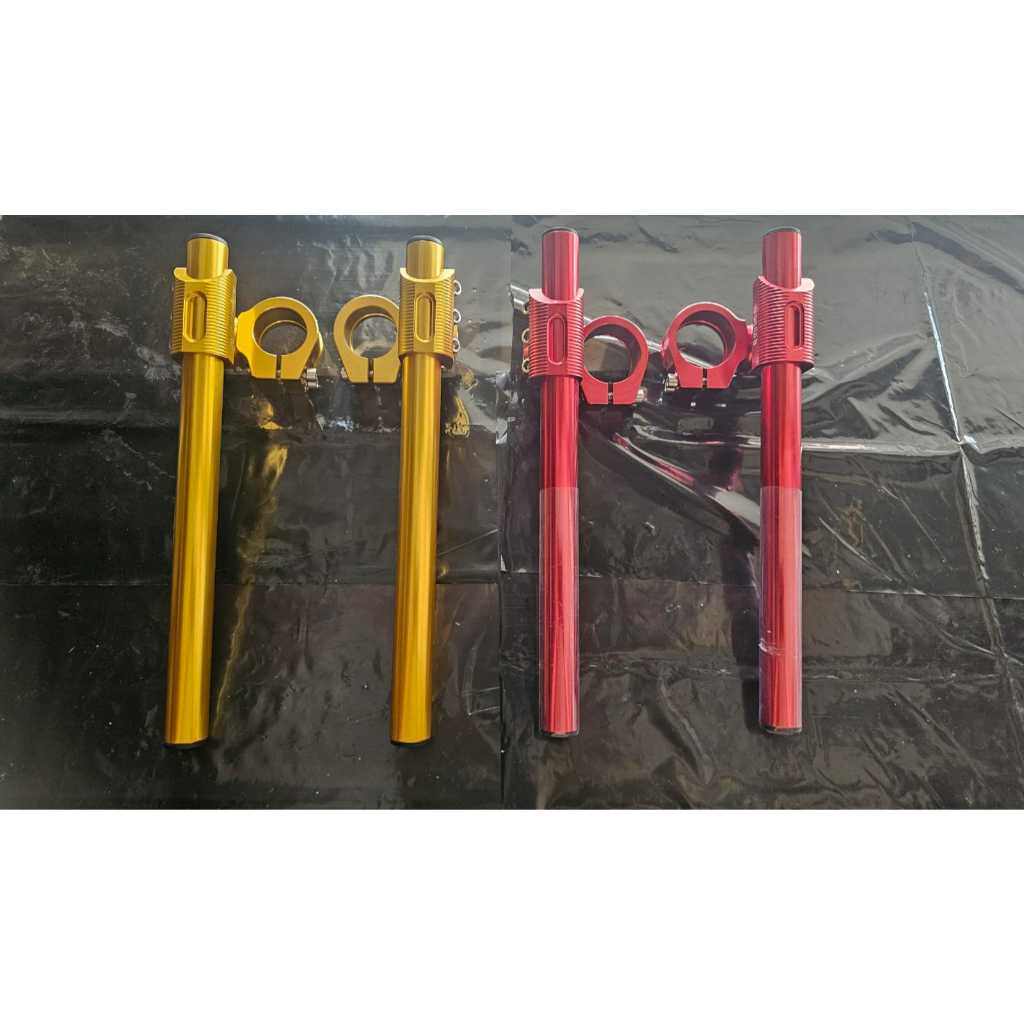 Stang Jepit Nui Racing Adjustable Ninja 250 Karbu - Ninja 250 Fi - Z250 Original