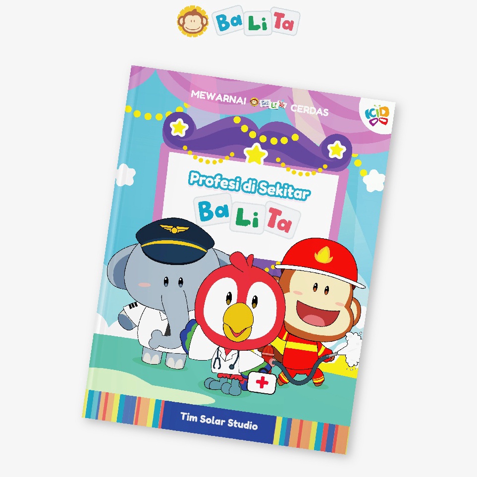 

Buku Mewarnai Profesi di Sekitar Balita