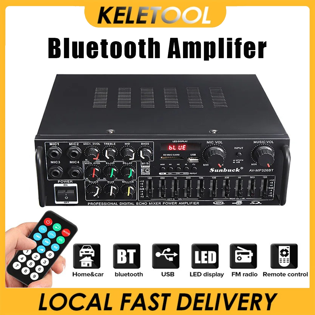 Amplifier bluetooth power amplifier Ampli amplifier subwoofer mixer audio Amplifier Dorras DS 299 Mi