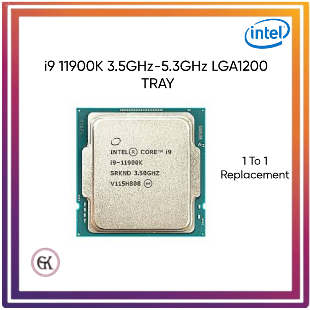 PROCESSOR INTEL CORE i9 11900K TRAY 3.5 GHz LGA 1200