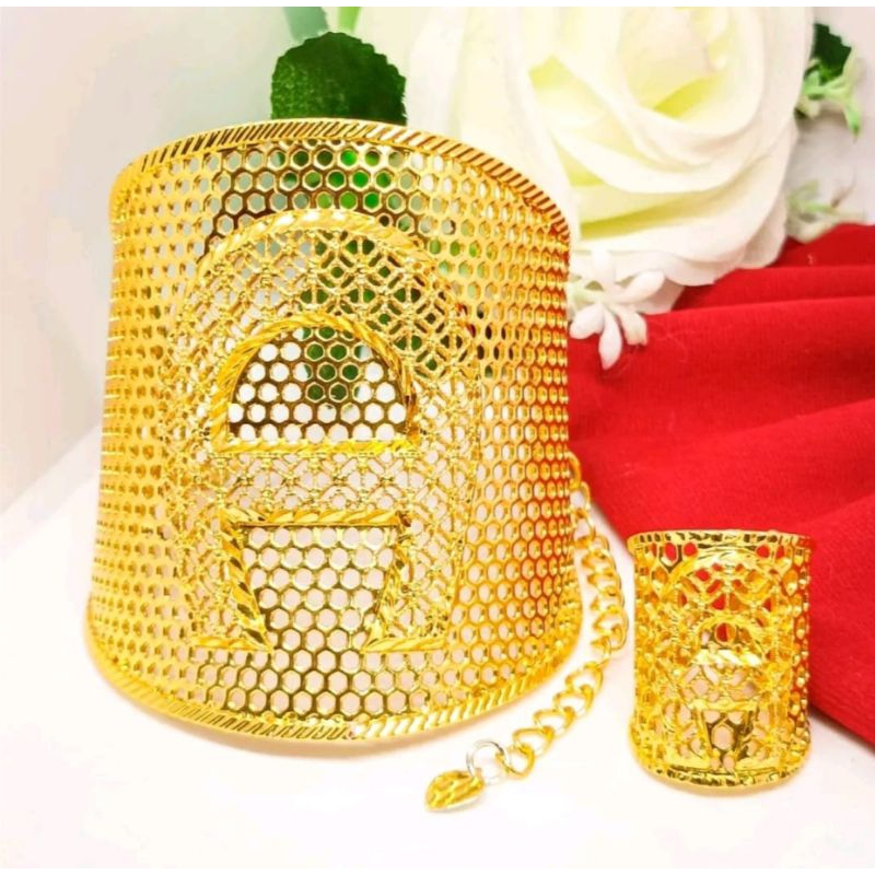 GELANG WANITA DEWASA DUBAY CHANEL FREE CINCI CHANEL LAPIS EMAS 24K