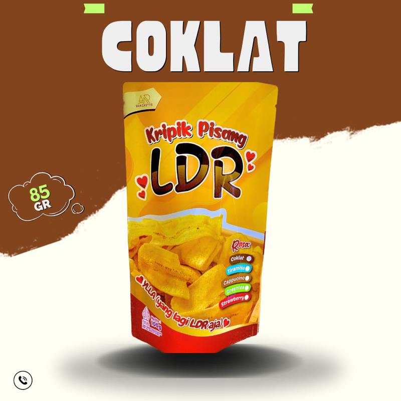 

KRIPIK LDR VARIAN COKLAT