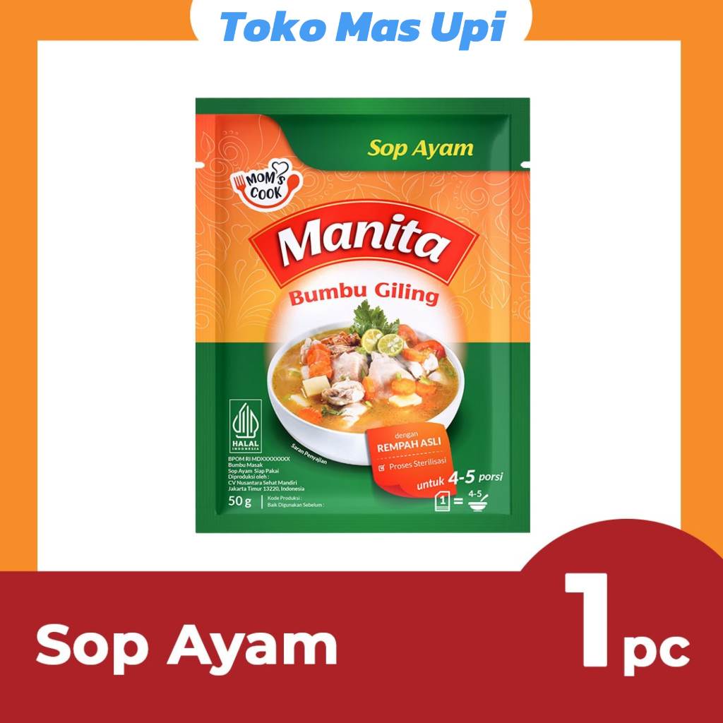 

MANITA Bumbu Giling Sop Ayam