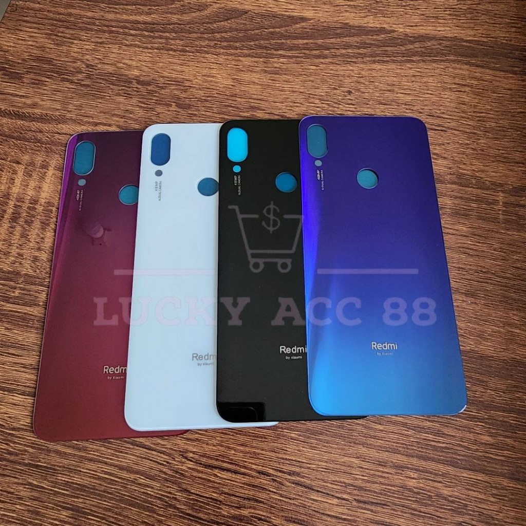 Backdoor Tutup Belakang Hp Original Xiaomi Xiomi Redmi Note 7 - Not 7 Pro Backdor Back Cover Casing 