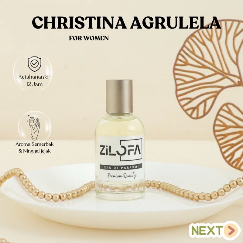 PARFUM CEWE SEKSII “ CHRISTINA AGRULELA”