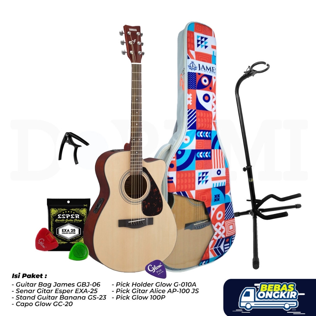 Paket Mobile Yamaha Akustik Elektrik FSX315C / FSX-315C / FSX 315 C