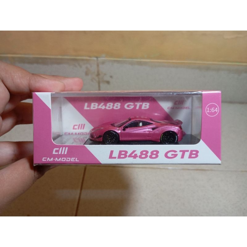 CM MODEL LBWK FERRARI 488 GTB PINK
