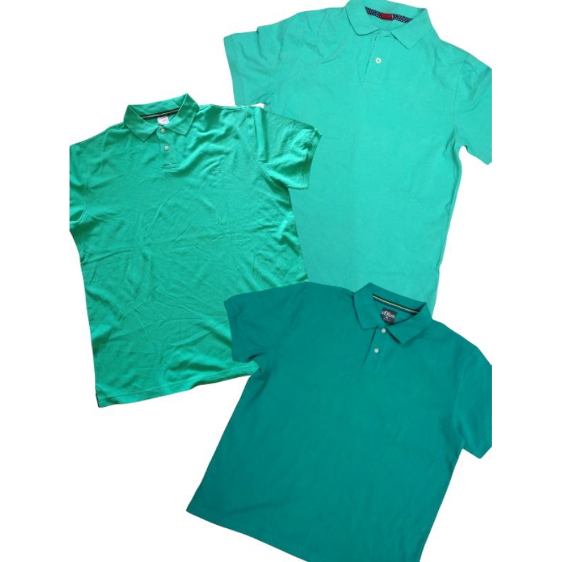 KAOS KERAH S.OLIVER Hijau Series