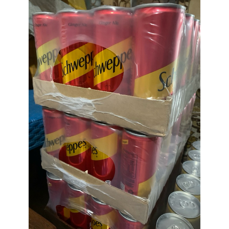

SCHWEPPES DRY GINGER ALE (24’s x 250ml) / Ale Halia / Minuman Soda / Tonic