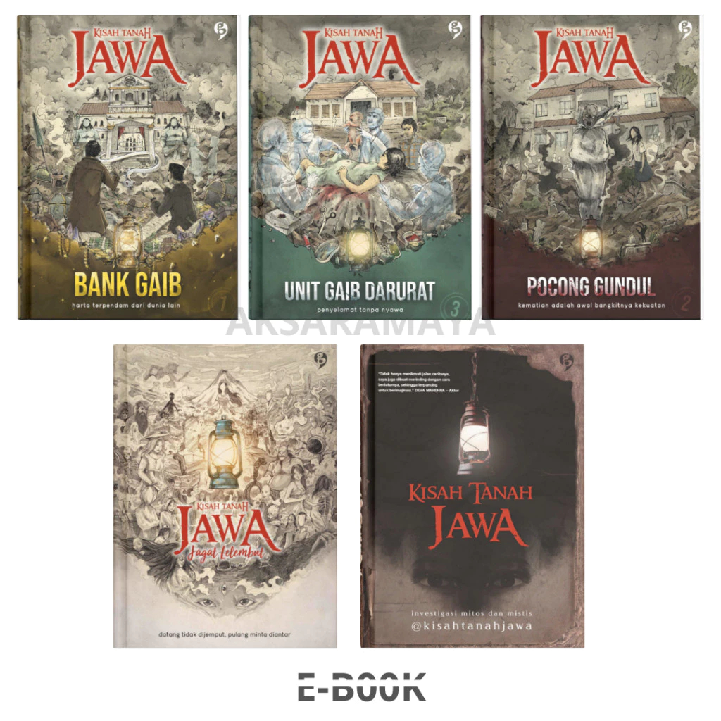 

(Bundle) Terlengkap Tentang Kisah Tanah Jawa investigasi mitos dan mistis