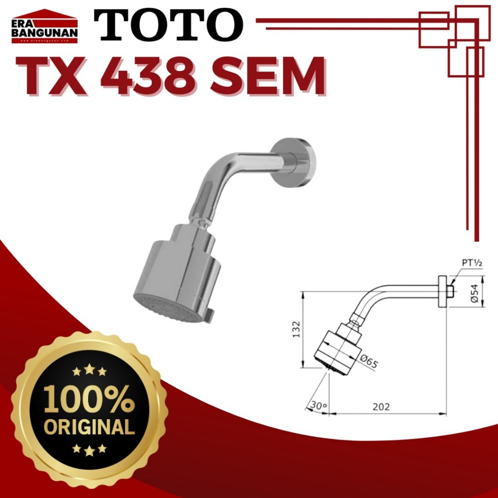 HEAD SHOWER TOTO TX438SEM (SHOWER TANAM)