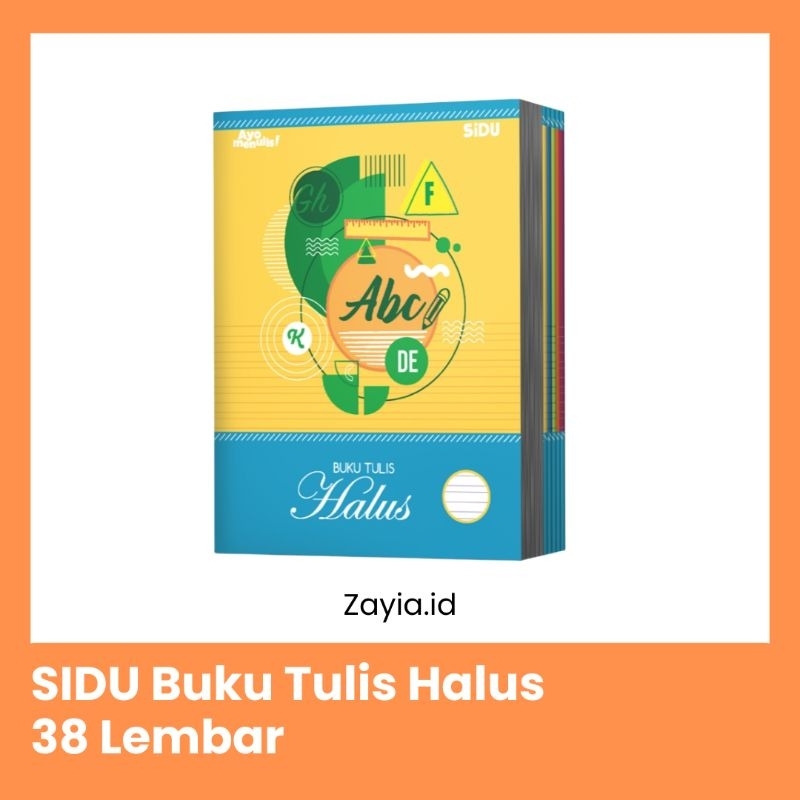 

SIDU Buku Halus 38 Lembar Buku Tulis Halus Kertas Tebal